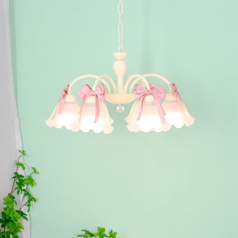 Cream wind bedroom chandelier girl bow cute living room dining room creative pastoral children's room princess wind lamps
Cream wind bedroom chandelier girl bow cute living room dining room creative pastoral children's room princess wind lamps