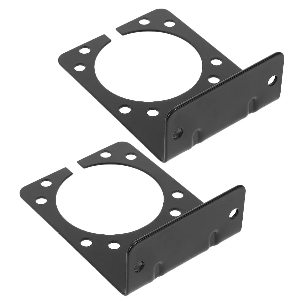 2Pcs Robust Trailer Plug Holder Mounting Bracket 7 Pin Socket Compatible with Multiple Trailer Models Weather Resistant for Safe
2Pcs Robust Trailer Plug Holder Mounting Bracket 7 Pin Socket Compatible with Multiple Trailer Models Weather Resistant for Safe