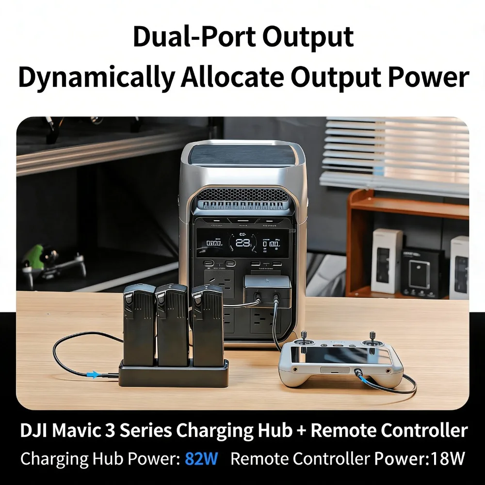 LKTOP 100W Desktop Charger – Fast Charge For DJI Mavic 3/Air 3/RC & More NEW
LKTOP 100W Desktop Charger – Fast Charge For DJI Mavic 3/Air 3/RC & More NEW