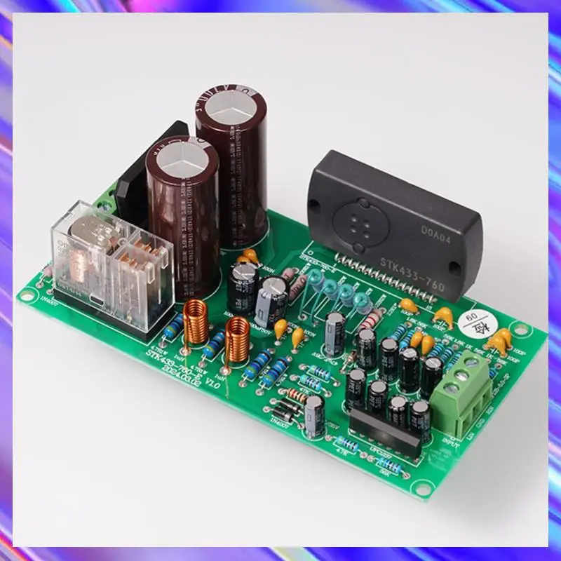 A24U 50WX2 HIFI Amplifier Kit STK433-760 Amplifier Finished Board For Audio And Video Playback For Home Theater Amplifier
A24U 50WX2 HIFI Amplifier Kit STK433-760 Amplifier Finished Board For Audio And Video Playback For Home Theater Amplifier