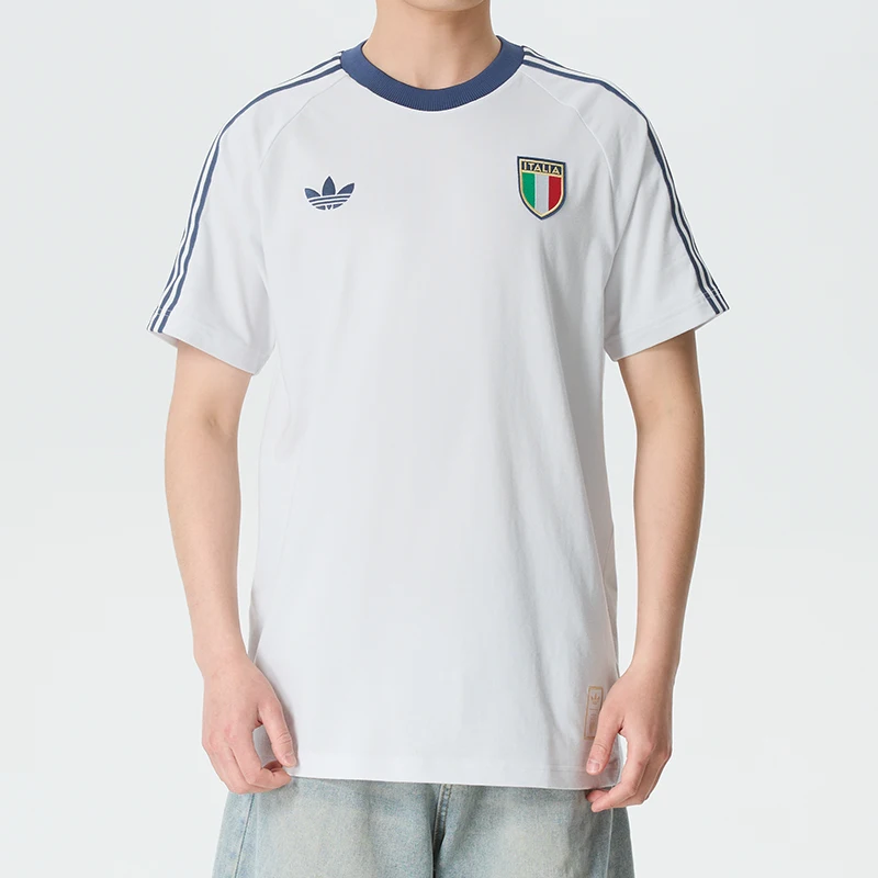 Adidas T-Shirt Men's Sportswear Running Fitness Training Clothing Comfortable Breathable Fashionable Round Neck Short-Sleeved Kc6611
Adidas T-Shirt Men's Sportswear Running Fitness Training Clothing Comfortable Breathable Fashionable Round Neck Short-Sleeved Kc6611
