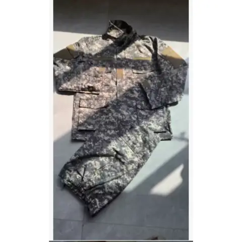 ACU Digital Camo Tactical Military Uniform Men Hunting Clothes Suit UCP Combat Training Gear Outdoor Workwear BDU Set