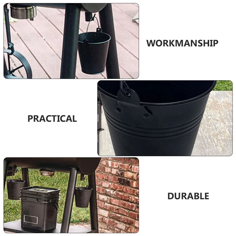 Barbecue Grease Bucket Heavy Duty Iron Oil Catch Pan For Bbq Grill Oven Large Capacity Portable Handle Grill Drip Container
Barbecue Grease Bucket Heavy Duty Iron Oil Catch Pan For Bbq Grill Oven Large Capacity Portable Handle Grill Drip Container