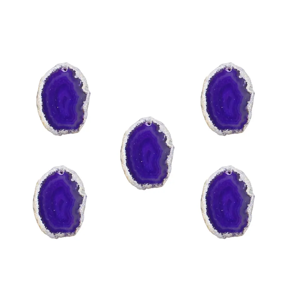 5 Pcs Irregular Natural Agate Stone Slice Plating Brim Pendant DIY Hanging Accessories for DIY Jewelry Necklace Sweater Zipper (
5 Pcs Irregular Natural Agate Stone Slice Plating Brim Pendant DIY Hanging Accessories for DIY Jewelry Necklace Sweater Zipper (