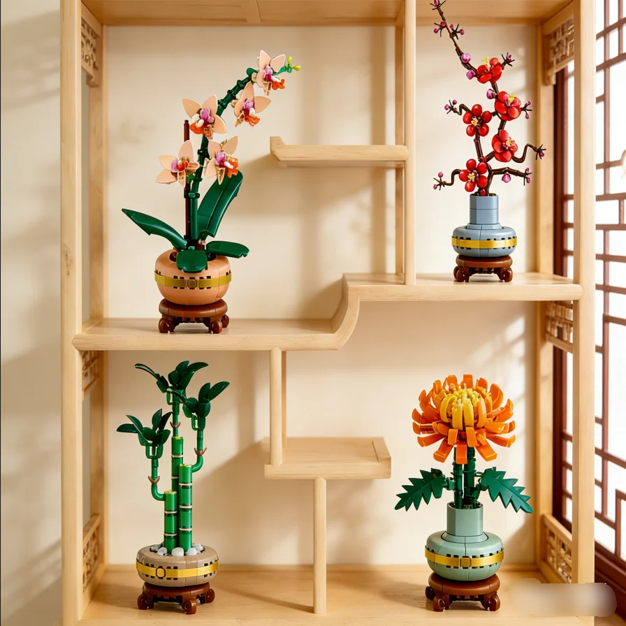 Botanical Collection Building Blocks Sets 10368 10369 10344 10343 Compatible With Legoed Particles Suitable For Christmas Gifts
Botanical Collection Building Blocks Sets 10368 10369 10344 10343 Compatible With Legoed Particles Suitable For Christmas Gifts