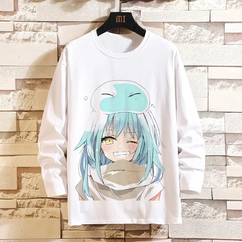 Anime Game That Time I Got Reincarnated As A Slime Merchandise Long Sleeve T-Shirt Two-Dimensional Clothing For Men And Women A
Anime Game That Time I Got Reincarnated As A Slime Merchandise Long Sleeve T-Shirt Two-Dimensional Clothing For Men And Women A
