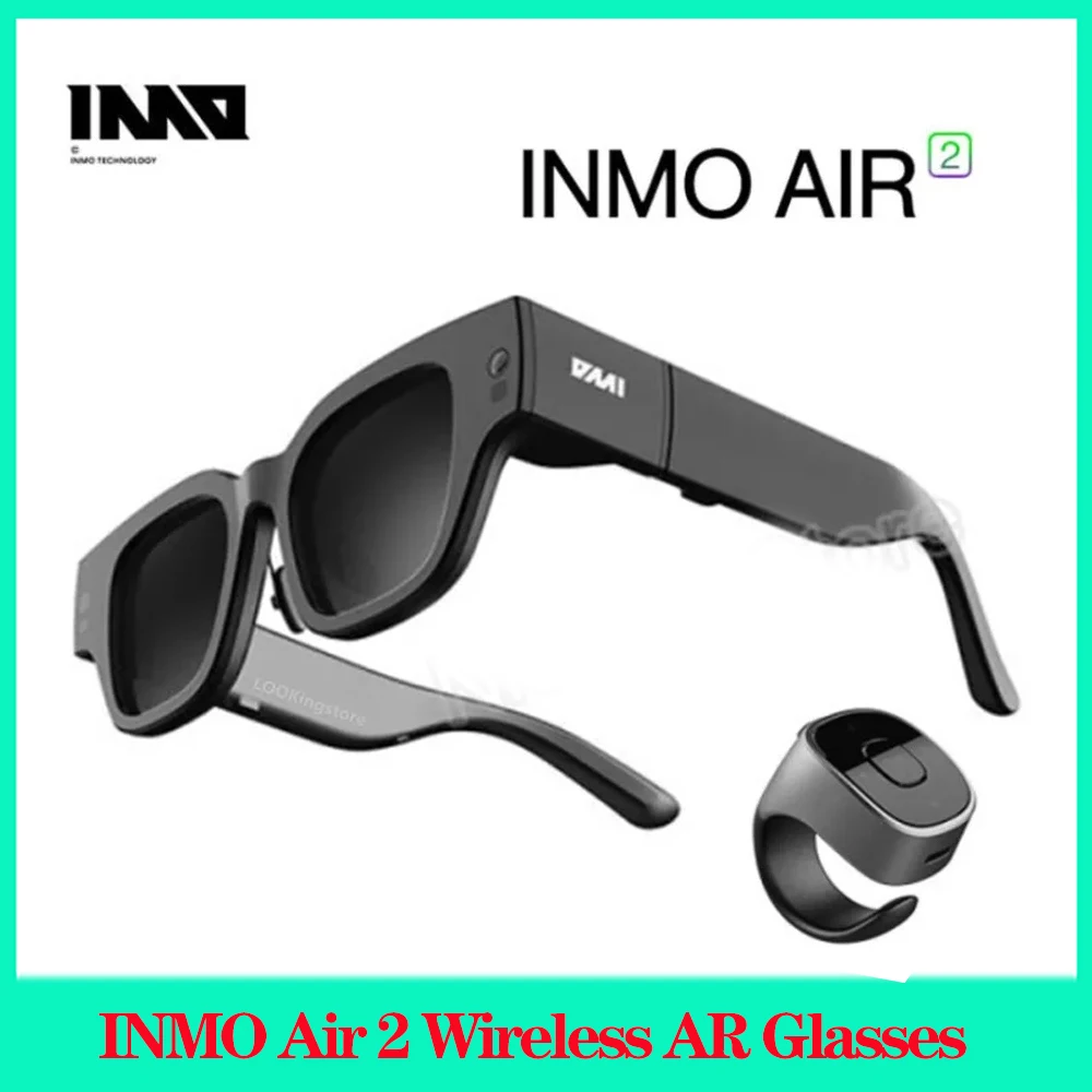INMO Air 2 Wireless Portable AR Glasses Full Color Display Smart Translation Glasses with Translation&AIGC for Office Leisure
INMO Air 2 Wireless Portable AR Glasses Full Color Display Smart Translation Glasses with Translation&AIGC for Office Leisure