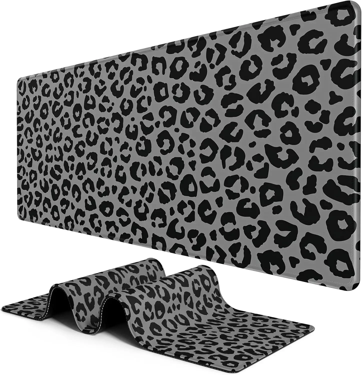 Stylish Grey Black Leopard Print Large Mouse Pad Non-Slip Extended Desk Mat for Gaming Office Laptop and Workstation Setup
Stylish Grey Black Leopard Print Large Mouse Pad Non-Slip Extended Desk Mat for Gaming Office Laptop and Workstation Setup