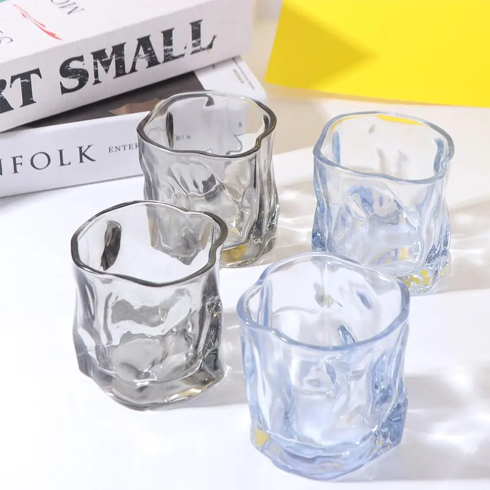 6Pcs Kitchenware 200ML Irregular Cup Comfortable Grip Colorful Whisky Glass Cup Decorative Cocktail Drinking Glasses Office
6Pcs Kitchenware 200ML Irregular Cup Comfortable Grip Colorful Whisky Glass Cup Decorative Cocktail Drinking Glasses Office