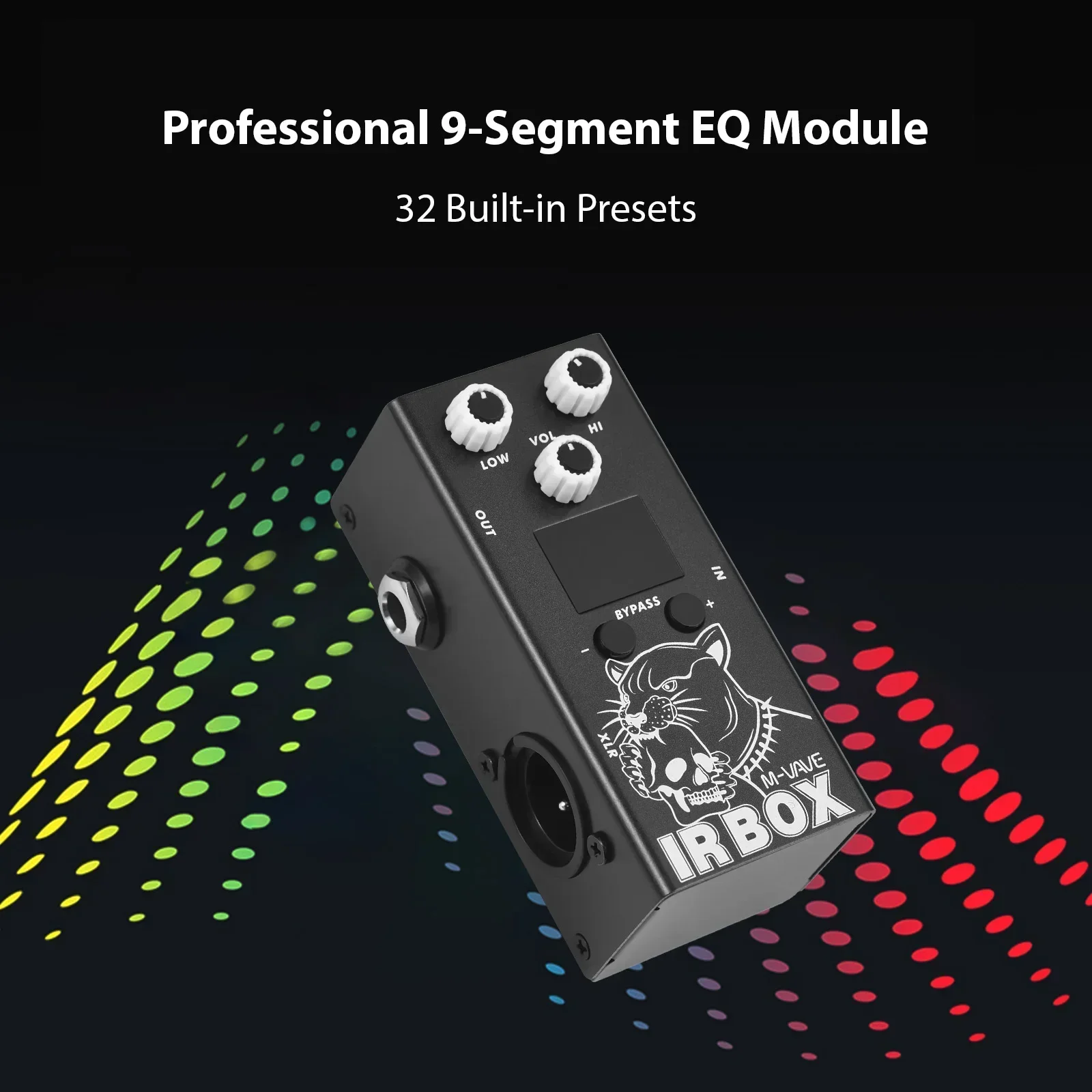 High-quality M-VAVE Guitar IR Cab Effects Pedal Impulse Response Speaker Simulator XLR Output 6.35mm InputOutput
High-quality M-VAVE Guitar IR Cab Effects Pedal Impulse Response Speaker Simulator XLR Output 6.35mm InputOutput