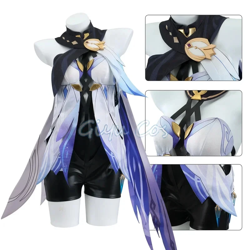 ♥2026 New Halloween Costume Cosplay Skirk Genshin Impact Adult Carnival Uniform Wig Anime Party s Masquerade Women Game ★★★
♥2026 New Halloween Costume Cosplay Skirk Genshin Impact Adult Carnival Uniform Wig Anime Party s Masquerade Women Game ★★★