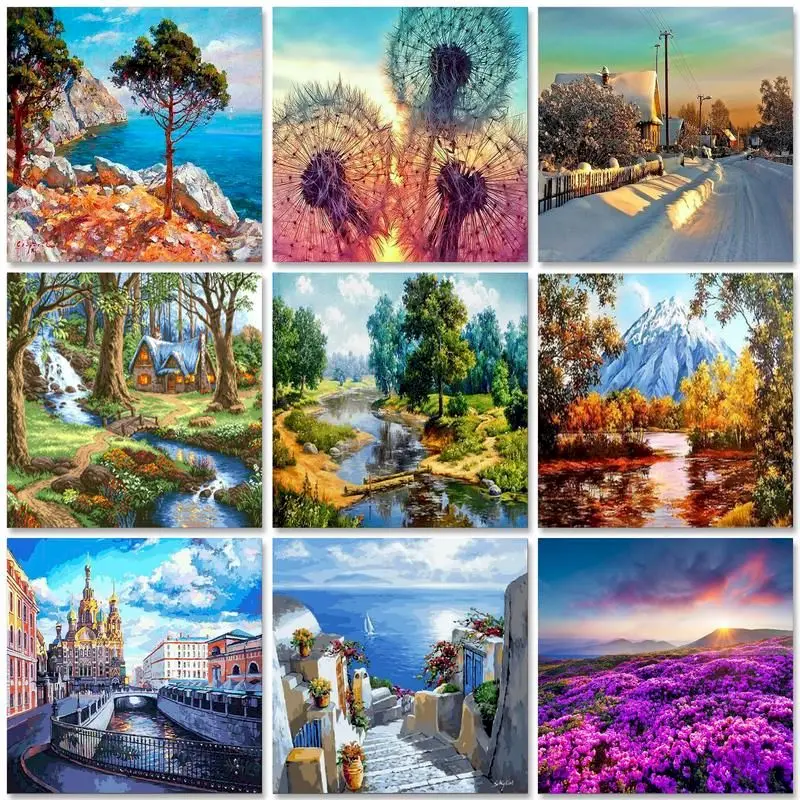 GATYZTORY Oil Painting By Numbers For Adults Dandelion 60x75cm DIY Flowers Paint By Numbers On Canvas Scenery Frameless Painting
GATYZTORY Oil Painting By Numbers For Adults Dandelion 60x75cm DIY Flowers Paint By Numbers On Canvas Scenery Frameless Painting