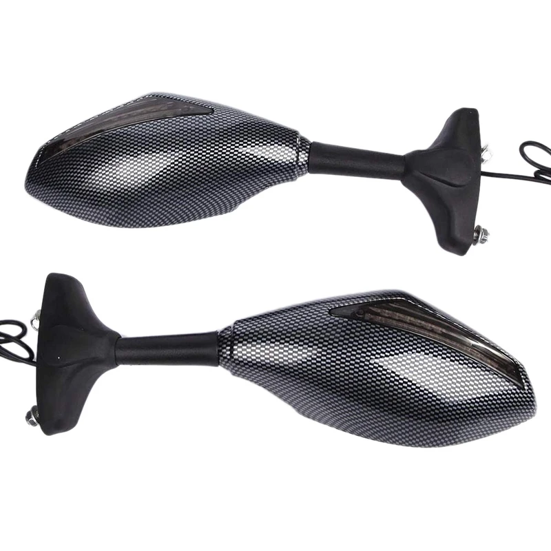 Motorcycle Rearview Mirrors LED Turn Signal Light Side Marker For YAMAHA Honda CBF CBR600F
Motorcycle Rearview Mirrors LED Turn Signal Light Side Marker For YAMAHA Honda CBF CBR600F