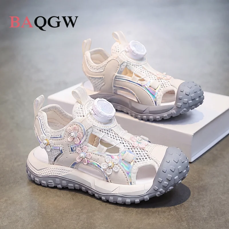 2026 Comfy Rotating Buckle Flower Pink Sports Sandals Breathable Anti Slip Closed Toe Shoes for Girls Summer Outdoor Wear
2026 Comfy Rotating Buckle Flower Pink Sports Sandals Breathable Anti Slip Closed Toe Shoes for Girls Summer Outdoor Wear