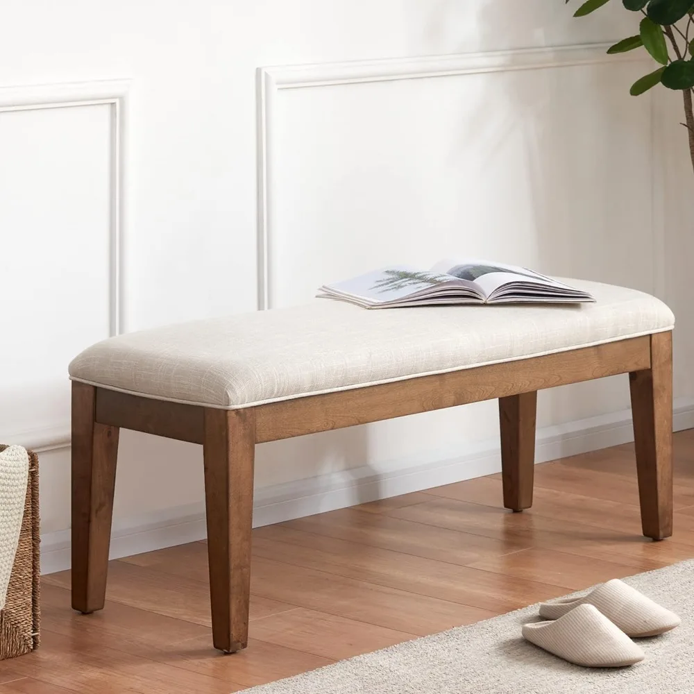 HUIMO Upholstered Entryway Bench for Bedroom for End of Bed, Dining Bench with Padded Seat for Kitchen, Living Room, Fabric Soli
HUIMO Upholstered Entryway Bench for Bedroom for End of Bed, Dining Bench with Padded Seat for Kitchen, Living Room, Fabric Soli
