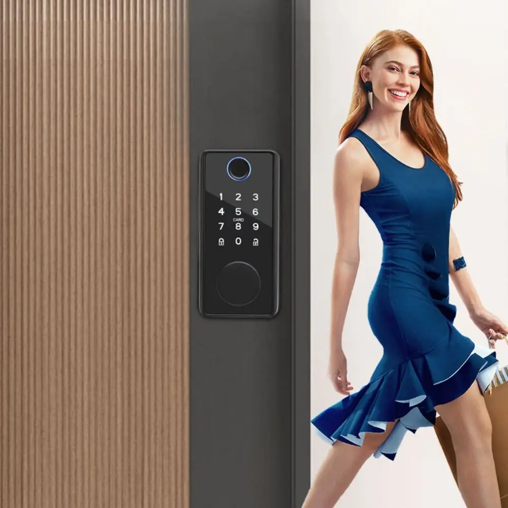 Aluminum Alloy Smart Card Digital Code Lock Anti-theft Design Easy Installation Keyless Entry Lock Password Protected
Aluminum Alloy Smart Card Digital Code Lock Anti-theft Design Easy Installation Keyless Entry Lock Password Protected