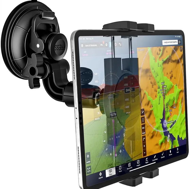 Windshield Suction Cup Tablet Holder For iPad Mini/Air/Pro 12.9 Car Dashboard Galaxy Tab Vehicle Cradle Aircraft Truck 360°
Windshield Suction Cup Tablet Holder For iPad Mini/Air/Pro 12.9 Car Dashboard Galaxy Tab Vehicle Cradle Aircraft Truck 360°