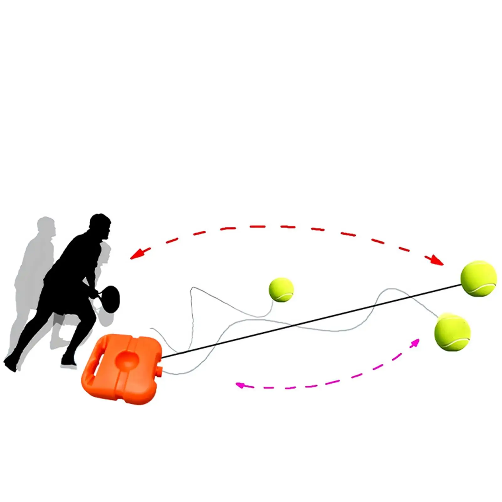 Tennis Trainer Rebounder Professional String Hitting Swing Trainer Rebounder Tennis Ball Rebound Training For Feedback Companion
Tennis Trainer Rebounder Professional String Hitting Swing Trainer Rebounder Tennis Ball Rebound Training For Feedback Companion