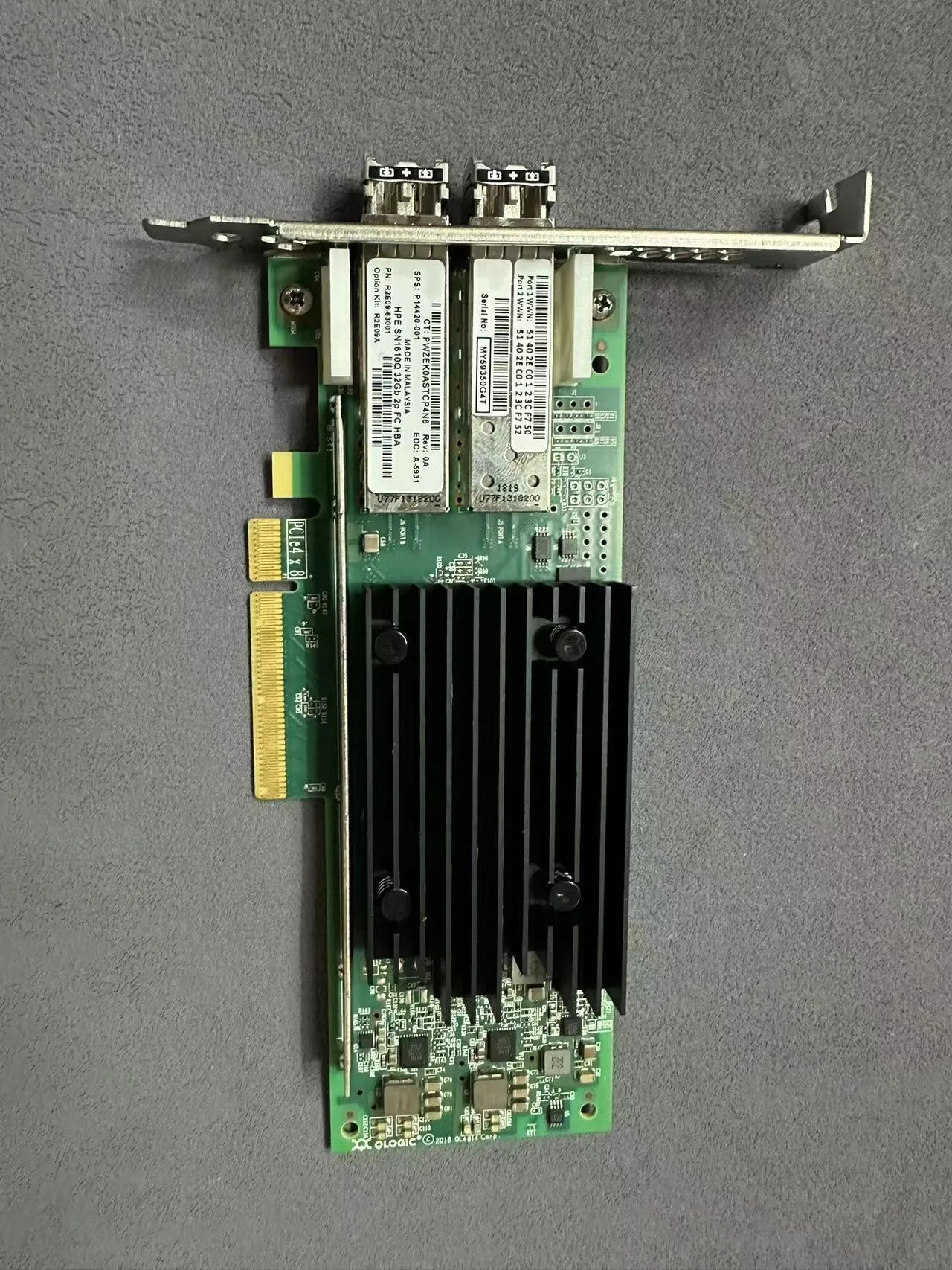 R2E09-63001 P14420-001 сетевой адаптер для однопортового адаптера InfiniBand Ethernet
R2E09-63001 P14420-001 сетевой адаптер для однопортового адаптера InfiniBand Ethernet