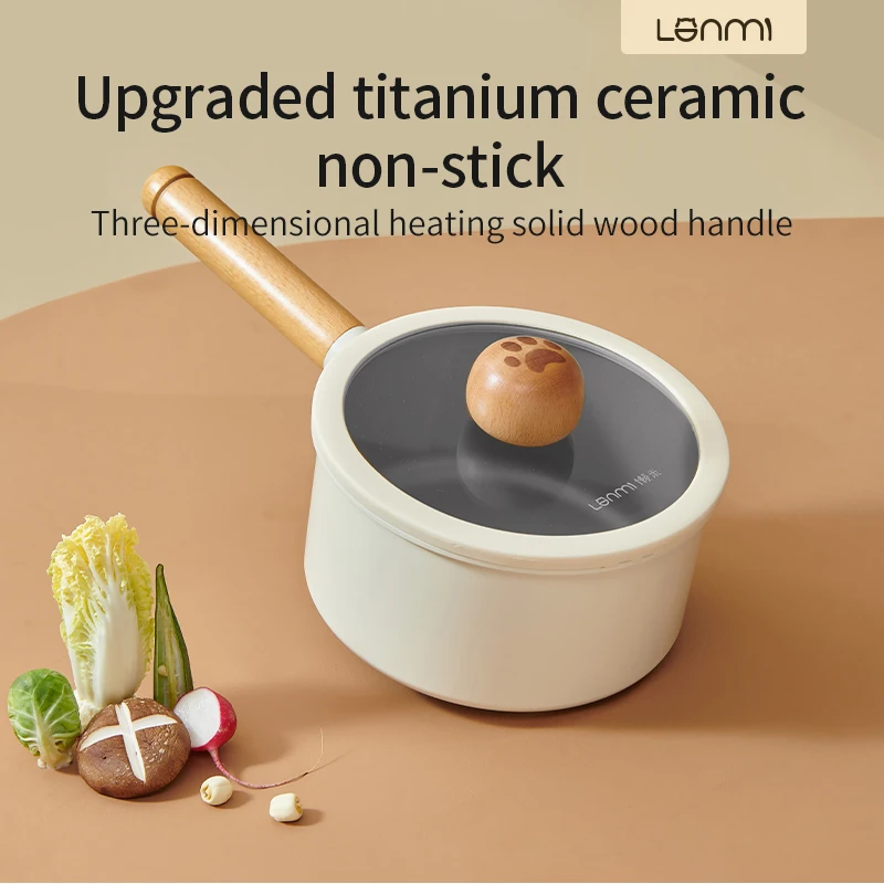 LAN MI DunDun milk pot, non-stick pot, household baby food pot, medical stone baby frying and steaming integrated pot
LAN MI DunDun milk pot, non-stick pot, household baby food pot, medical stone baby frying and steaming integrated pot