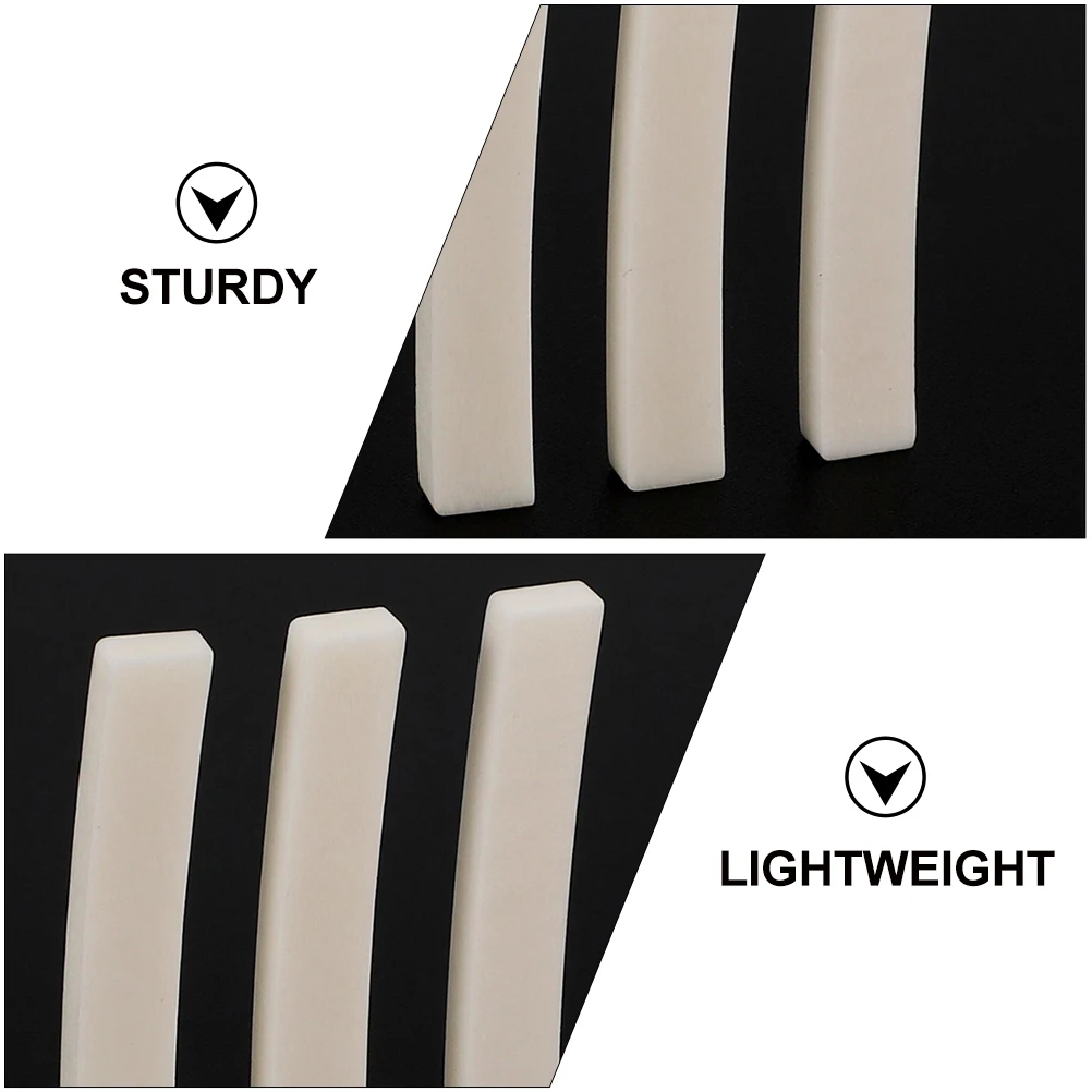 3pcs Acoustic Guitar Bone String Bridge Nuts White Replacement Sturdy Lightweight Wear Resistant Durable Accessories
3pcs Acoustic Guitar Bone String Bridge Nuts White Replacement Sturdy Lightweight Wear Resistant Durable Accessories