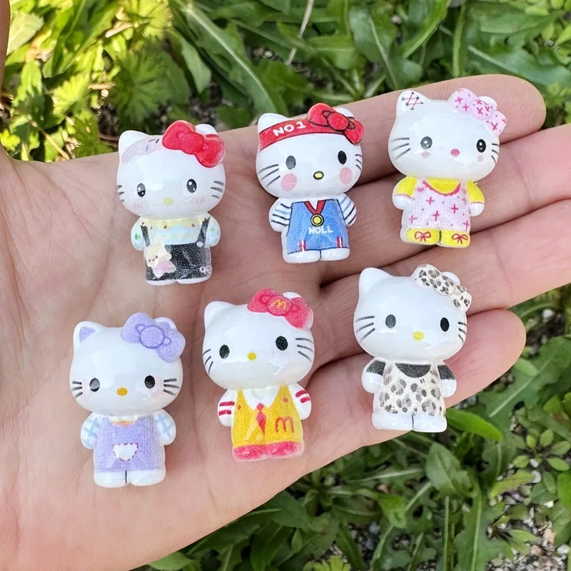 Hello Kitty Acrylic Paint Cartoon Kt Cat Three-dimensional Through Hole Bead Pen Mobile Phone Key Chain Diy Handmade 27mm
Hello Kitty Acrylic Paint Cartoon Kt Cat Three-dimensional Through Hole Bead Pen Mobile Phone Key Chain Diy Handmade 27mm