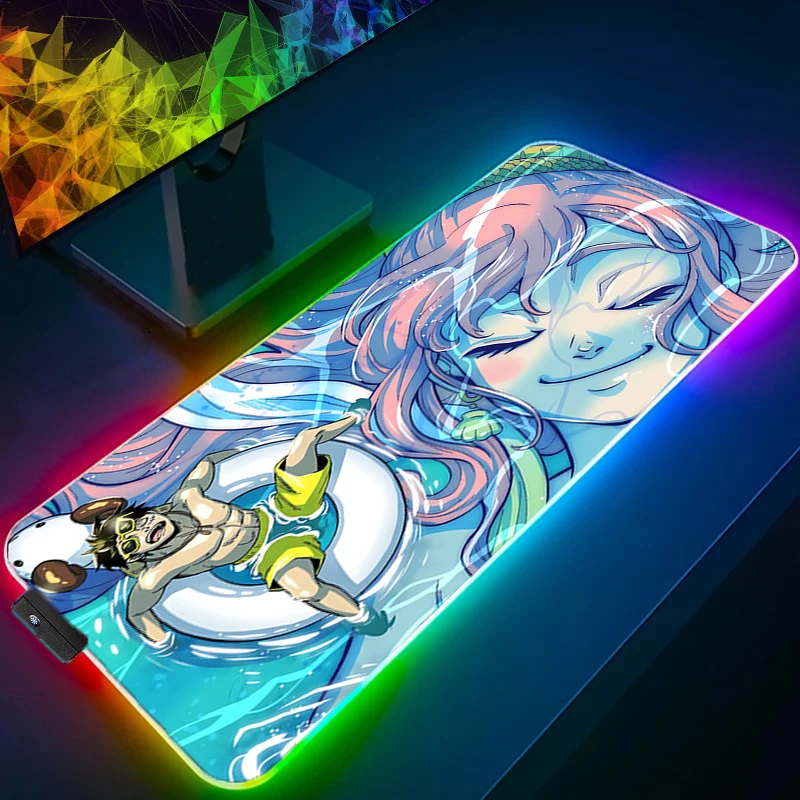 RGB Mouse Pad one piece Luffy Anime Carpe Large PC Gamer Computer LED Mausepad Keyboard Gaming Accessories Backlight Desk Mat
RGB Mouse Pad one piece Luffy Anime Carpe Large PC Gamer Computer LED Mausepad Keyboard Gaming Accessories Backlight Desk Mat