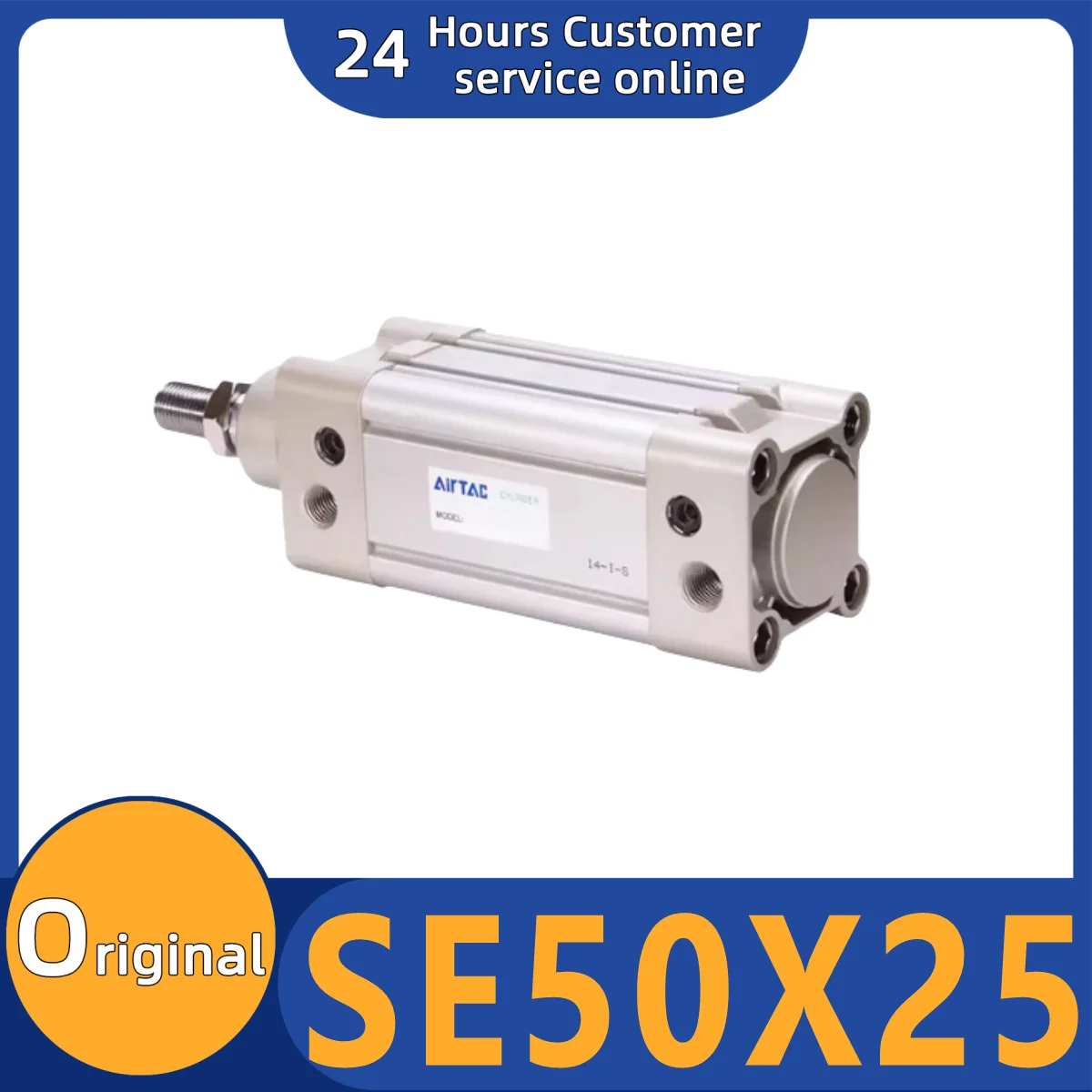Совершенно новый оригинальный стандартный цилиндр SE50X25 SE50X50 SE50X75 SE50X100
Совершенно новый оригинальный стандартный цилиндр SE50X25 SE50X50 SE50X75 SE50X100