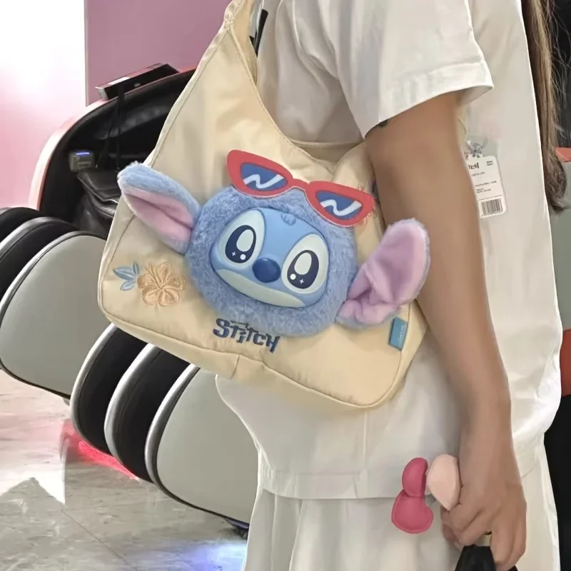 In Stock Disney Stitch Cute Plush Doll Backpack Blind Box Shoulder Bag Armpit Bag Student Bag Cartoon 3D Surprise Gift For Girls
In Stock Disney Stitch Cute Plush Doll Backpack Blind Box Shoulder Bag Armpit Bag Student Bag Cartoon 3D Surprise Gift For Girls
