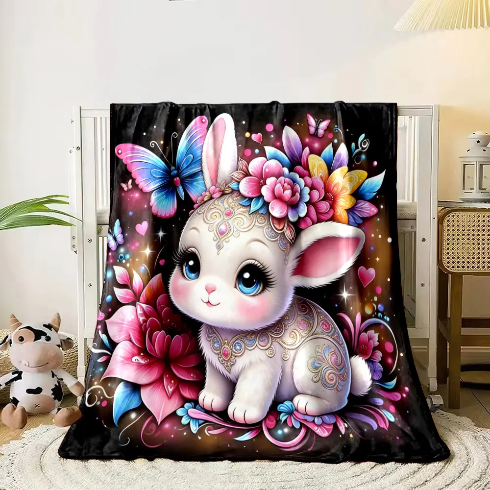1PC Animals in Dreamy and Vibrant Flowers Printed Blanket, All-Season Multi-Use for Nap Camping, Travel, Car, Sofa Luxury Gift
1PC Animals in Dreamy and Vibrant Flowers Printed Blanket, All-Season Multi-Use for Nap Camping, Travel, Car, Sofa Luxury Gift