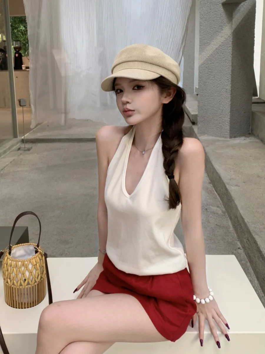 Bal Strap Top And f Skirt Set Women's Faion Summer 2025 New Sle orts Gary Cloth Auxiliary Breast Concealing
Bal Strap Top And f Skirt Set Women's Faion Summer 2025 New Sle orts Gary Cloth Auxiliary Breast Concealing