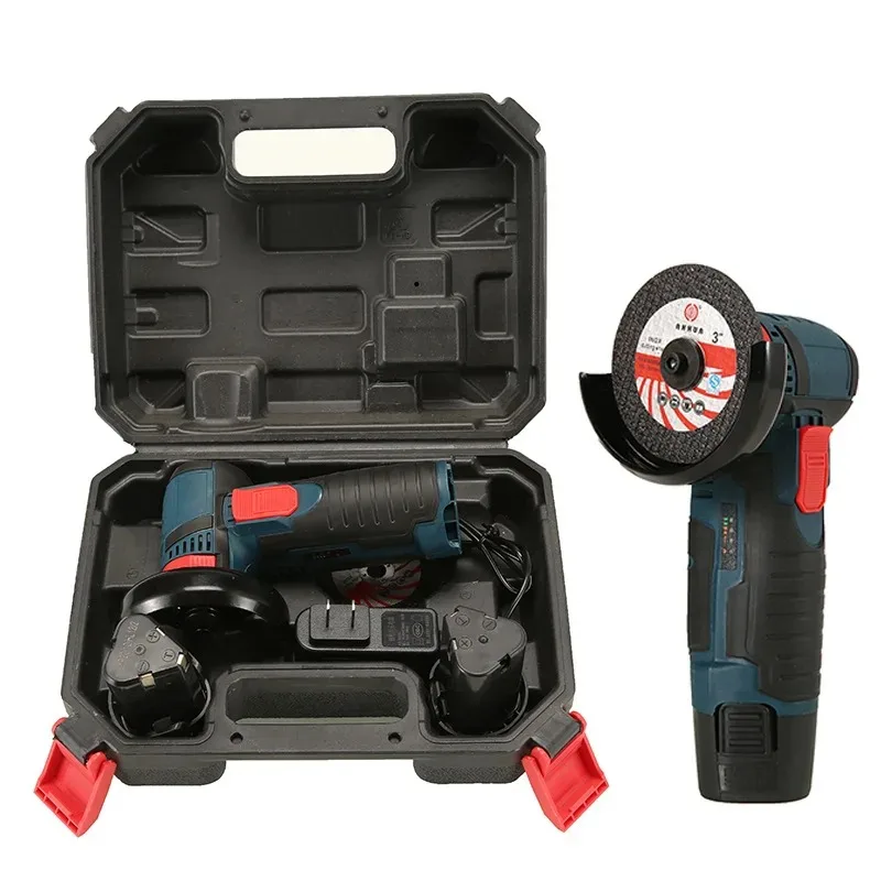 New 3-inch Lithium Angle Grinder Mini Household Handheld Cutting Machine High Power Heat-resistant Slicing Long Battery Life
New 3-inch Lithium Angle Grinder Mini Household Handheld Cutting Machine High Power Heat-resistant Slicing Long Battery Life