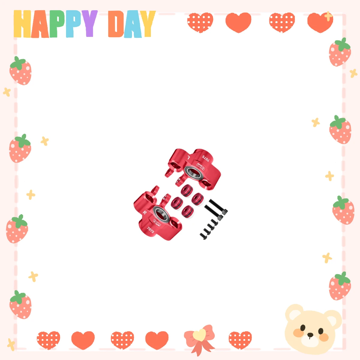 GPM 7075 ALLOY FRONT STEERING BLOCK (LARGER OUTER BEARINGS) FOR ARRMA 1/8 KRATON 6S EXB NOTORIOUS 6S V6 ARA8708V6
GPM 7075 ALLOY FRONT STEERING BLOCK (LARGER OUTER BEARINGS) FOR ARRMA 1/8 KRATON 6S EXB NOTORIOUS 6S V6 ARA8708V6