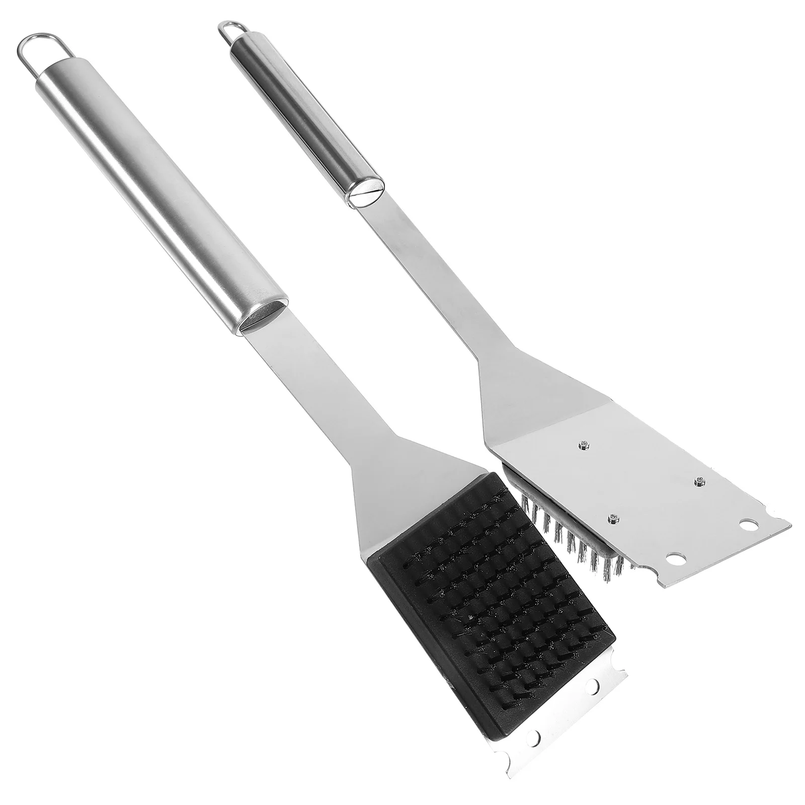 2 Pcs BBQ Cleaning Brush Stainless Steel Grill Rack Scraper Tool Portable Lightweight Gift Barbecue Accessories
2 Pcs BBQ Cleaning Brush Stainless Steel Grill Rack Scraper Tool Portable Lightweight Gift Barbecue Accessories