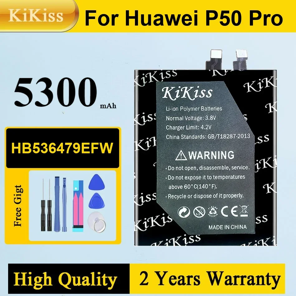 4360 мАч HB536479EFW Новый аккумулятор для мобильных телефонов Huawei P50 Pro JAD-AL00 JAD-AL60 + бесплатная гарантия на инструменты
4360 мАч HB536479EFW Новый аккумулятор для мобильных телефонов Huawei P50 Pro JAD-AL00 JAD-AL60 + бесплатная гарантия на инструменты