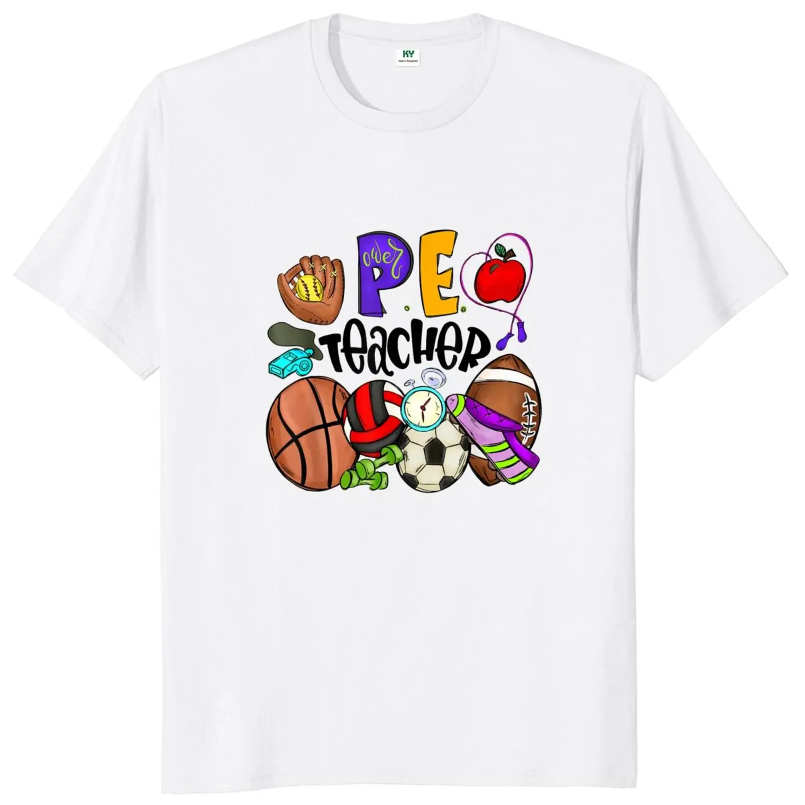 Funny Physical Education Teacher T Shirt For PE Teachers Novelty T-Shirt 100% Cotton EU Size O-Neck Casual Men's ClothingF
Funny Physical Education Teacher T Shirt For PE Teachers Novelty T-Shirt 100% Cotton EU Size O-Neck Casual Men's ClothingF