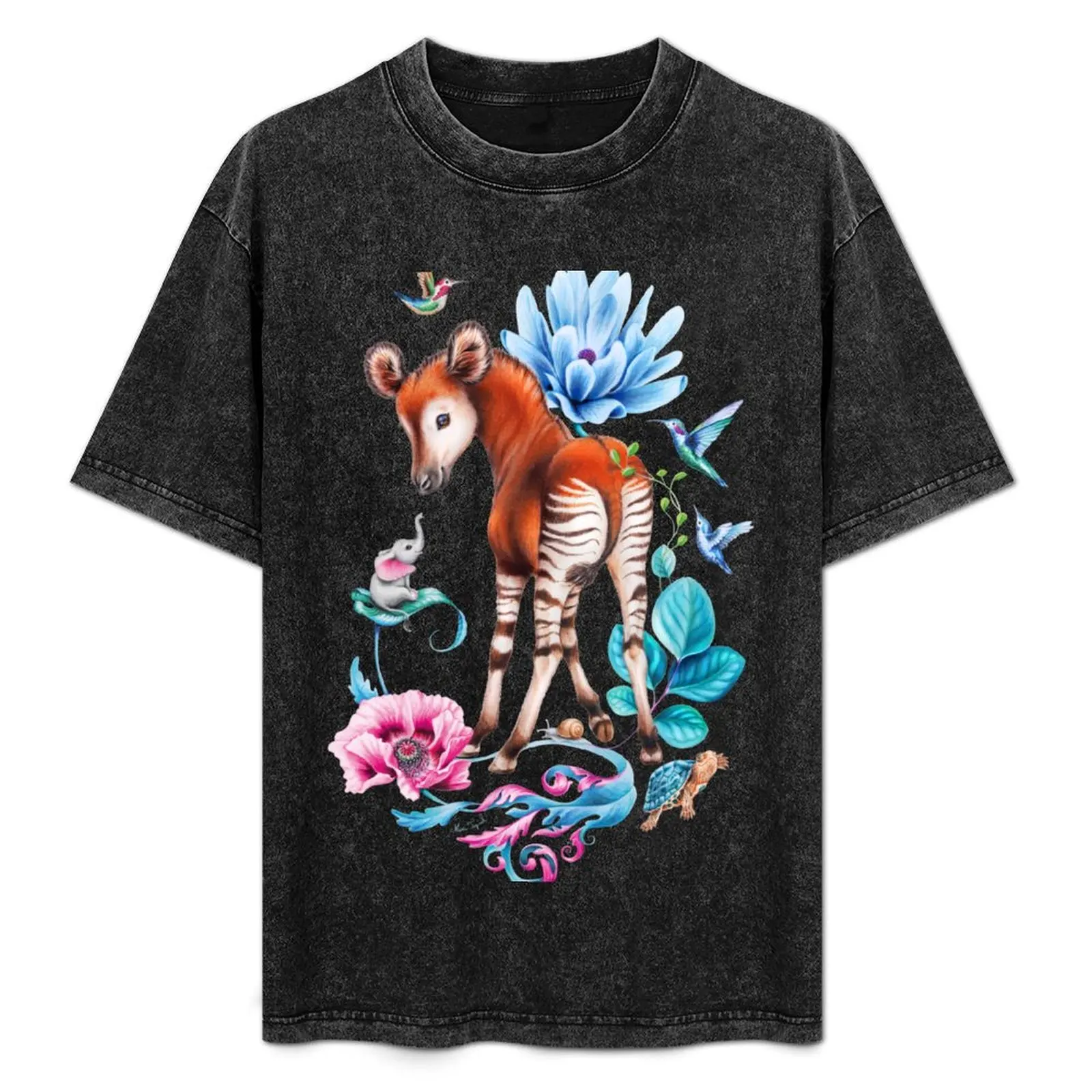 Young okapi by Maria Tiqwah T-Shirt Quick Dry Light Sports T-Shirt
Young okapi by Maria Tiqwah T-Shirt Quick Dry Light Sports T-Shirt