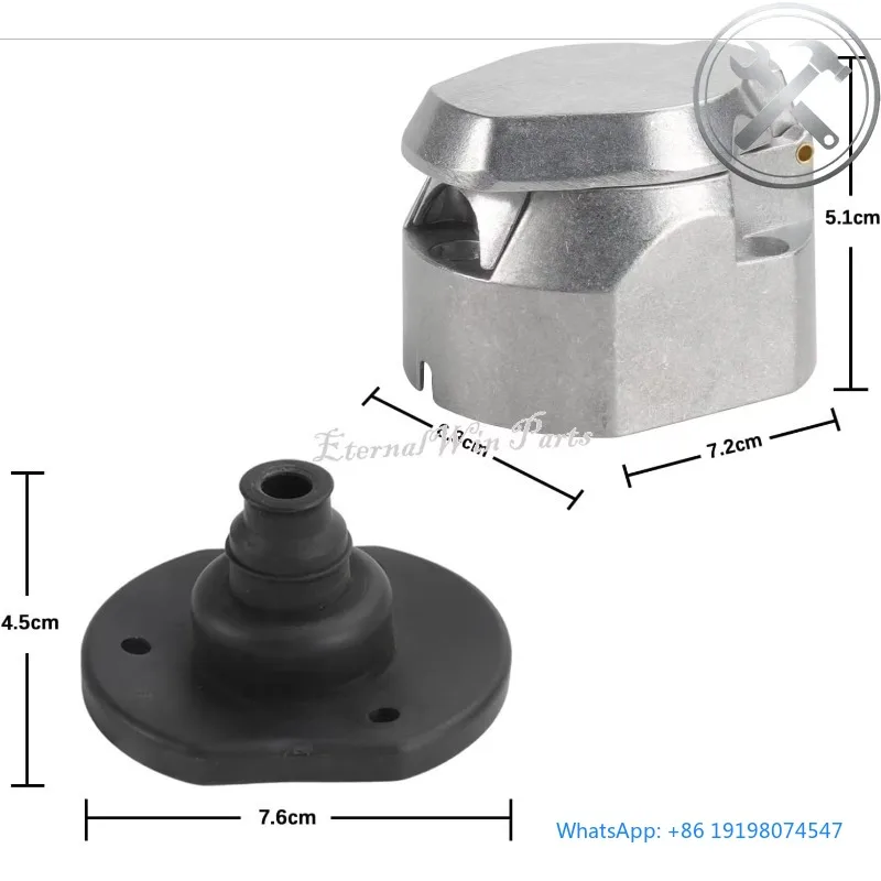 13 Pin Trailer Socket Kit Female Plug Waterproof Connector Trailer Towing Electrical Parts
13 Pin Trailer Socket Kit Female Plug Waterproof Connector Trailer Towing Electrical Parts