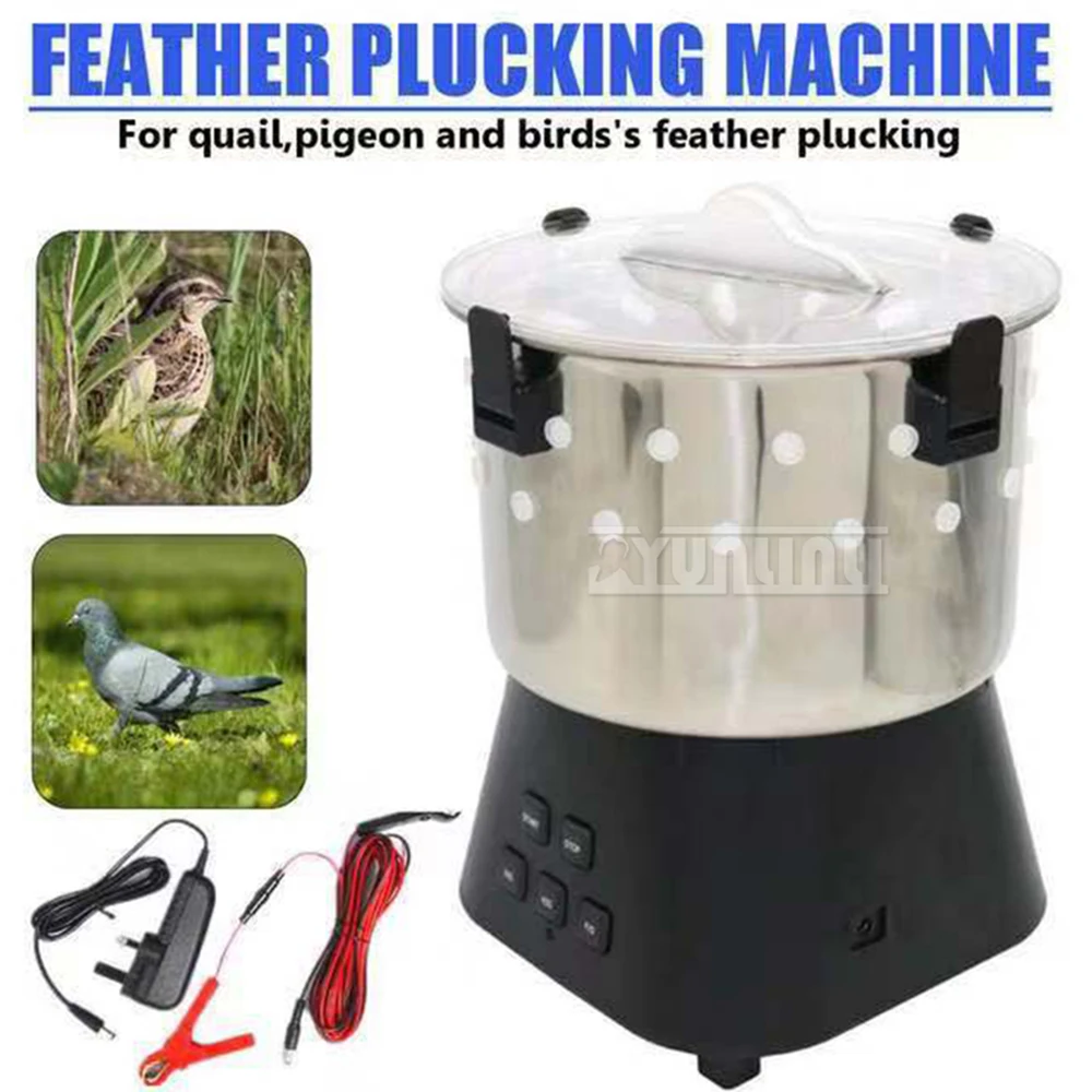 Stainless Steel Plucker Machine Quail Bird Hair Removal Plucking Machine Automatic Poultry Epilator Removal Poultry Plucker
Stainless Steel Plucker Machine Quail Bird Hair Removal Plucking Machine Automatic Poultry Epilator Removal Poultry Plucker