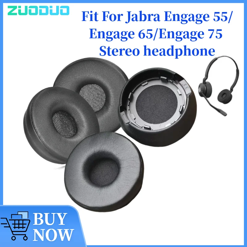 ZUODUO Replacement Earpads Cushion For Jabra Engage 55/Engage 65/Engage 75 Stereo Headphones Memory Sponge Sleeves Repair Parts
ZUODUO Replacement Earpads Cushion For Jabra Engage 55/Engage 65/Engage 75 Stereo Headphones Memory Sponge Sleeves Repair Parts