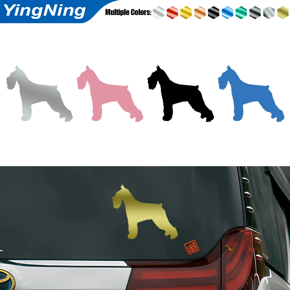 Standard Schnauzer Car Sticker Vinyl Decal Waterproof Personalized Dog Silhouette for Window Bumper Laptop Auto Decor Accessory
Standard Schnauzer Car Sticker Vinyl Decal Waterproof Personalized Dog Silhouette for Window Bumper Laptop Auto Decor Accessory