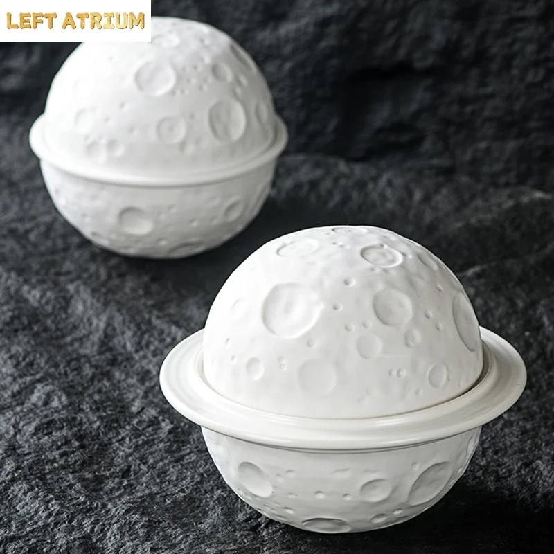 Pure White Ceramic Bowl Creative Planet Bowl Breakfast Bowl Dessert Bowls Thick Soup Bowls Restaurant Specialty Tableware
Pure White Ceramic Bowl Creative Planet Bowl Breakfast Bowl Dessert Bowls Thick Soup Bowls Restaurant Specialty Tableware