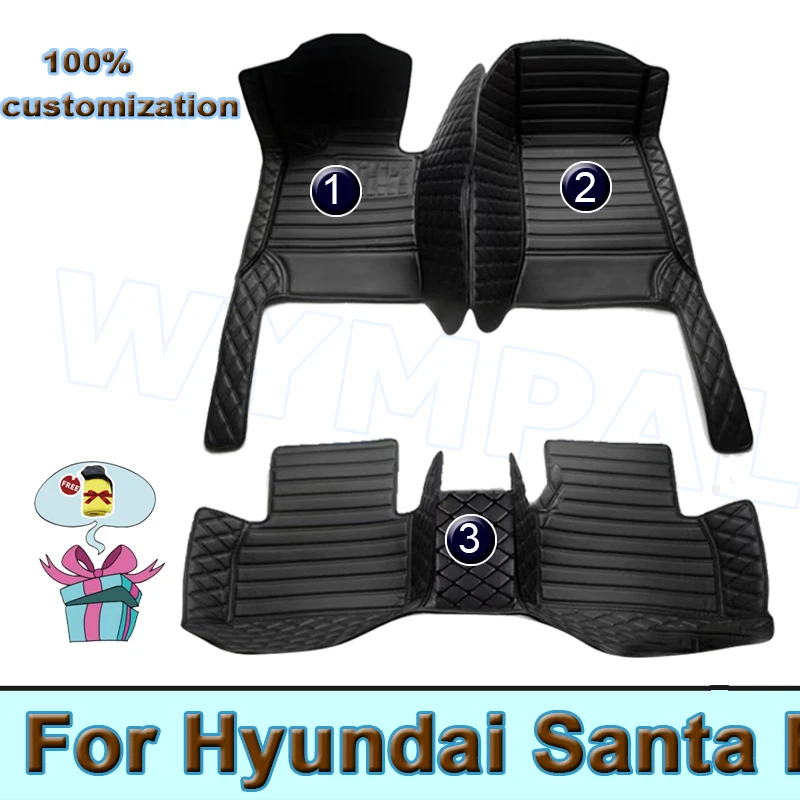 Кожаные автомобильные коврики для Hyundai Santa Fe DM NC 2013 ~ 2018, 7-местные водонепроницаемые накладки, коврик в машину Tapetes Para, автомобильные аксессуары
Кожаные автомобильные коврики для Hyundai Santa Fe DM NC 2013 ~ 2018, 7-местные водонепроницаемые накладки, коврик в машину Tapetes Para, автомобильные аксессуары
