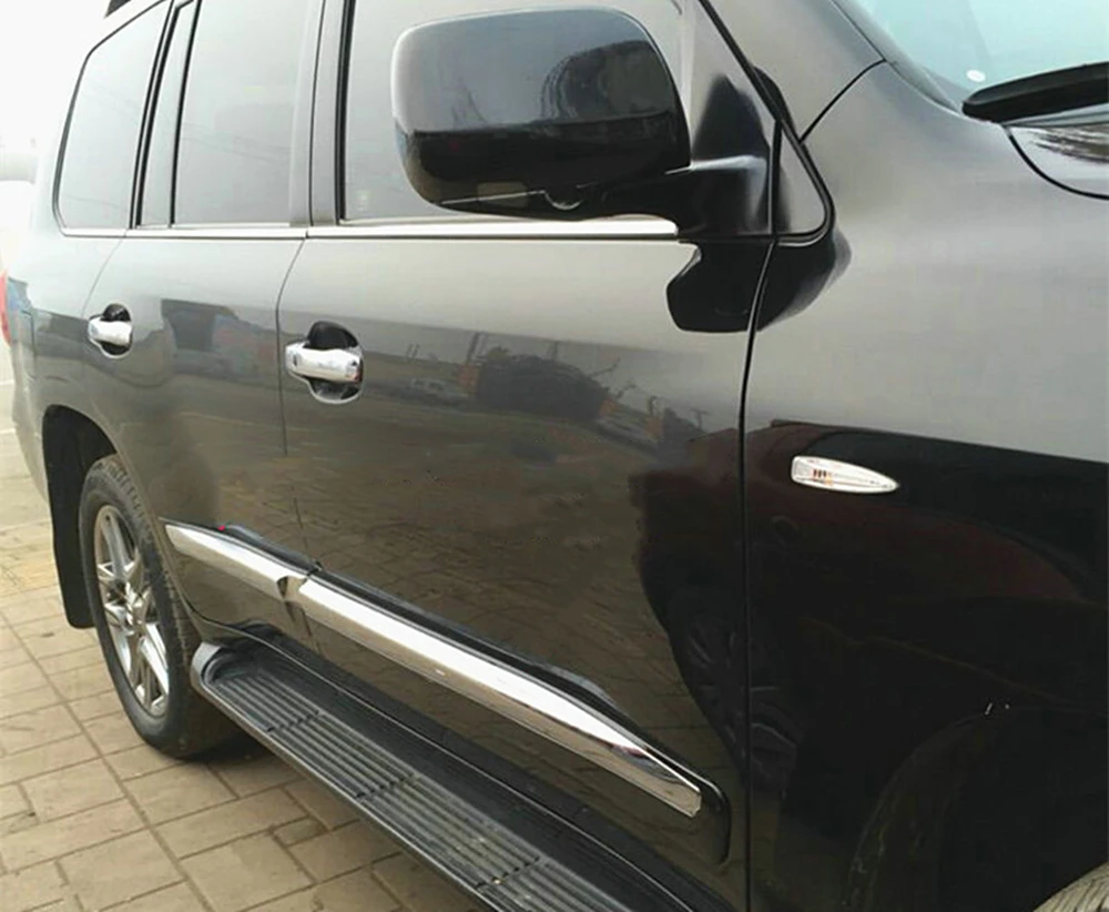 4PCS Car Exterior Door Panel Guard Plate Moulding Cover Trim For Lexus LX570 2008 2009 2010 2011 2012 2013 2014 2015
4PCS Car Exterior Door Panel Guard Plate Moulding Cover Trim For Lexus LX570 2008 2009 2010 2011 2012 2013 2014 2015