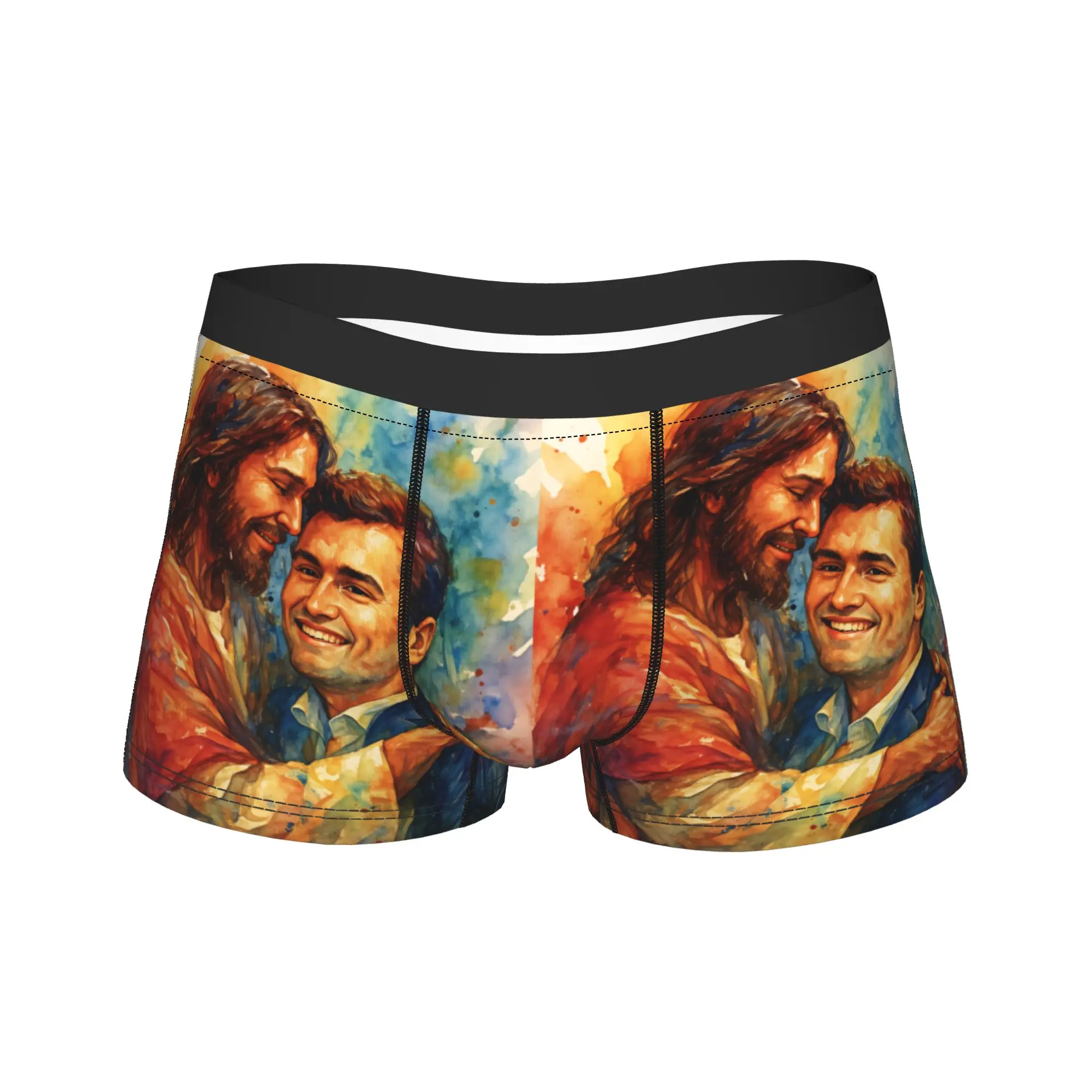Charlie Kirk And Jesus Underwear Man Shorts Briefs Breathable Boxershorts Quality Customs Plus Size Panties
Charlie Kirk And Jesus Underwear Man Shorts Briefs Breathable Boxershorts Quality Customs Plus Size Panties