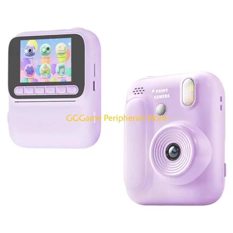U55B Kids Instantly Camera with 4Roll Paper Color Thermal Printing Builts In Filters Effects Portable Design For Beginners
U55B Kids Instantly Camera with 4Roll Paper Color Thermal Printing Builts In Filters Effects Portable Design For Beginners