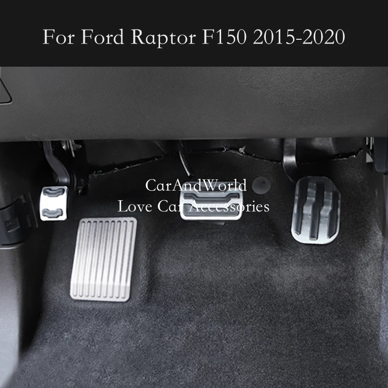 Aluminium Alloy Car AT Foot Rest Pedals Accelerator Gas Pedal Brake Cover Non-slip Protect Pads For Ford F150 Raptor 2015-2021
Aluminium Alloy Car AT Foot Rest Pedals Accelerator Gas Pedal Brake Cover Non-slip Protect Pads For Ford F150 Raptor 2015-2021