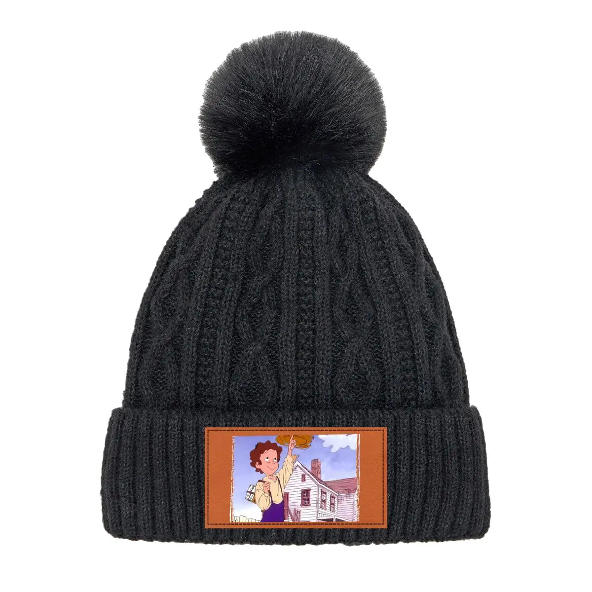 Cartoon Art Holds Fun Tale Casual Pompom Hat for After-School Work Errands
Cartoon Art Holds Fun Tale Casual Pompom Hat for After-School Work Errands