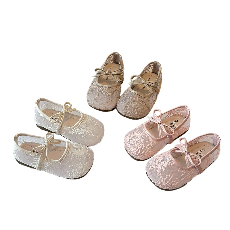 Summer Girl's Embroidered Flowers Shoe Children Bow Elastic Band Princess Shoe Breathable Baby Kids Toddler Sneaker Ballet Flats
Summer Girl's Embroidered Flowers Shoe Children Bow Elastic Band Princess Shoe Breathable Baby Kids Toddler Sneaker Ballet Flats