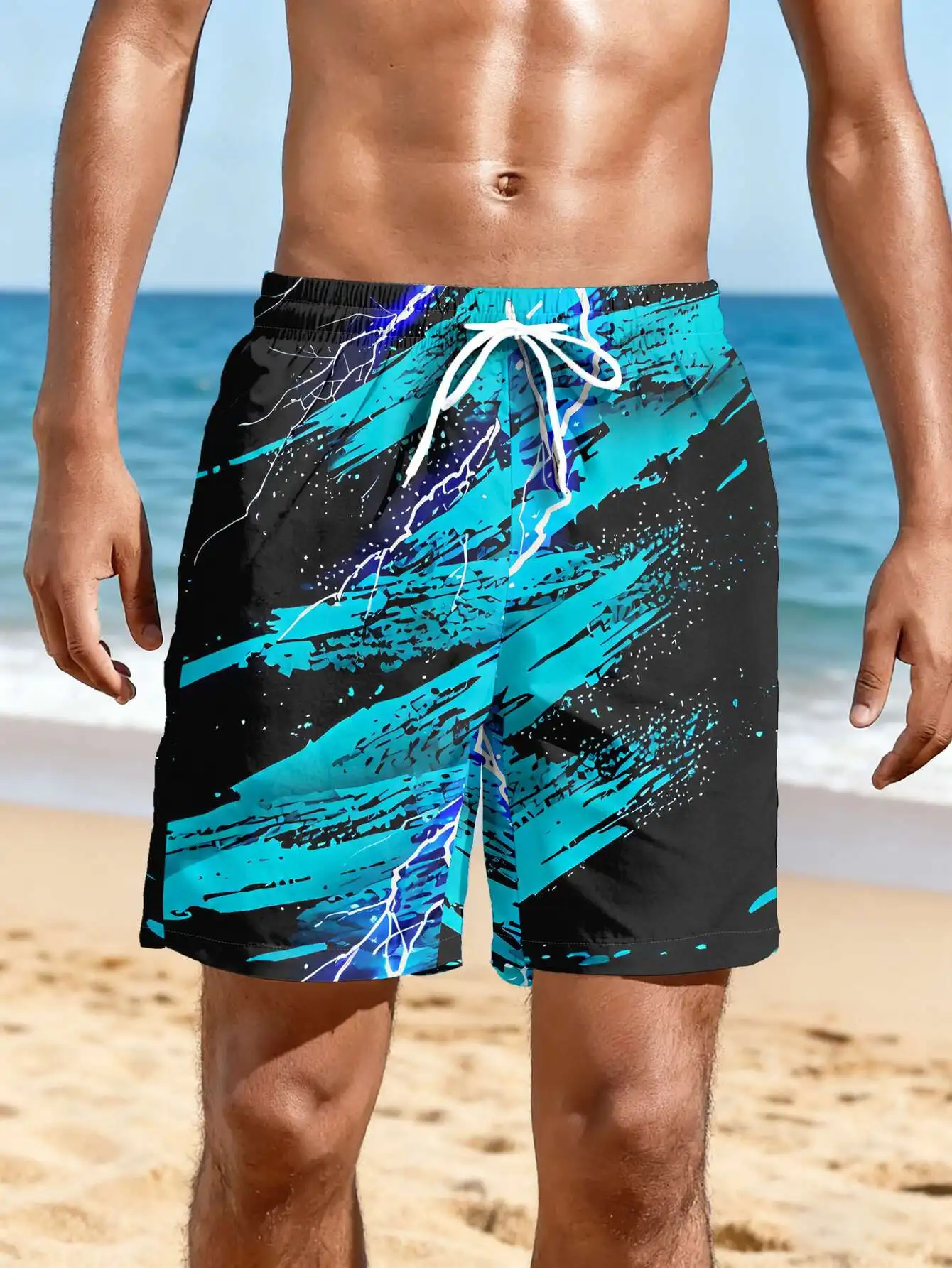 Classic Lines Summer Men's Shorts Hawaiian New Fashion Couple 3D Printed Swim Trunks Quick Drying Beach Casual Street Style
Classic Lines Summer Men's Shorts Hawaiian New Fashion Couple 3D Printed Swim Trunks Quick Drying Beach Casual Street Style